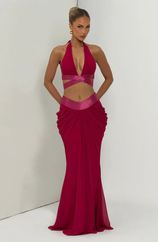 Elegantes Meerjungfrauen-Set aus Chiffon
