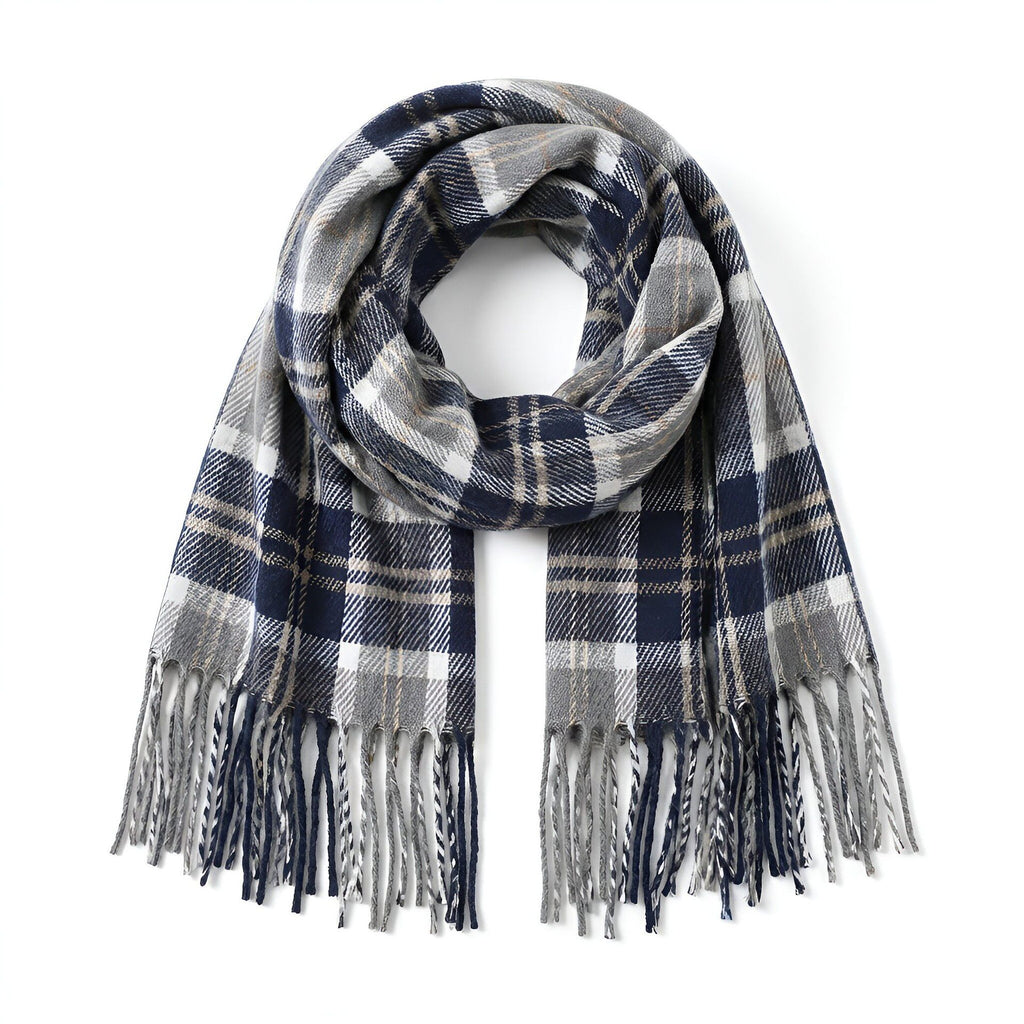 Taschenschal mit grossem Karomuster – Bild 20 | LuxeStyle
