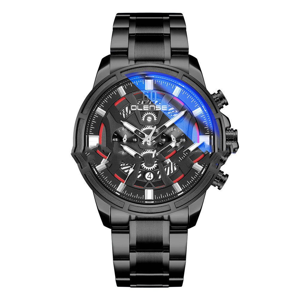 Herren Quarzuhr Multifunktion Analog – Bild 6 | LuxeStyle