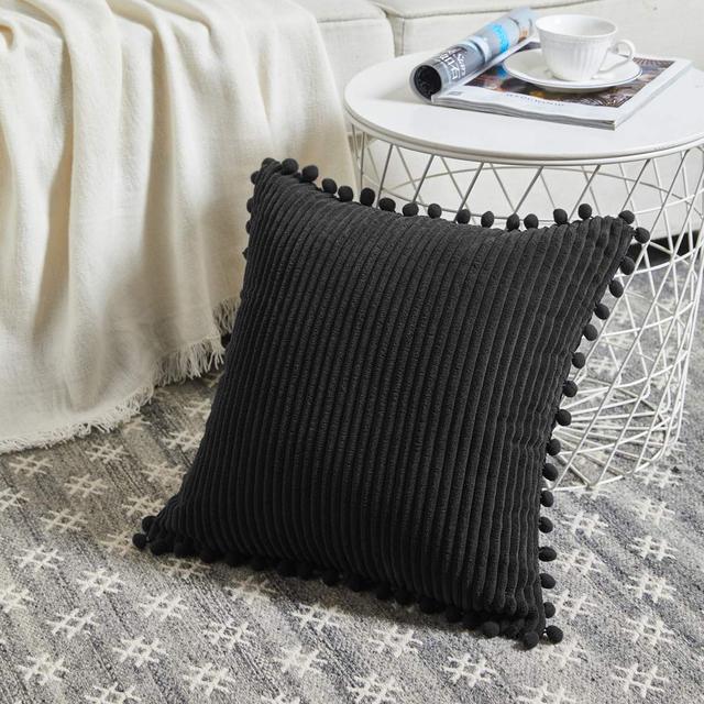 Gestreifter Flanell-Kissenbezug – Bild 7 | LuxeStyle