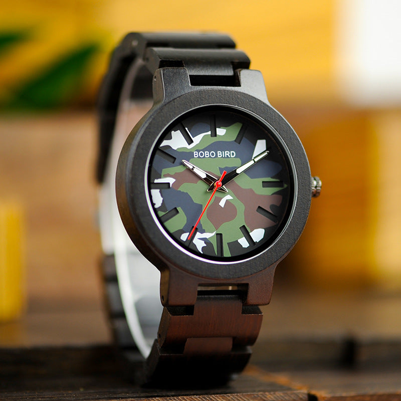 Holzuhr R16 Classic