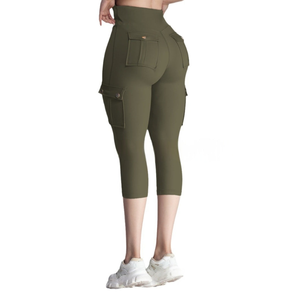 Damen Fitness-Hose mit Taschen