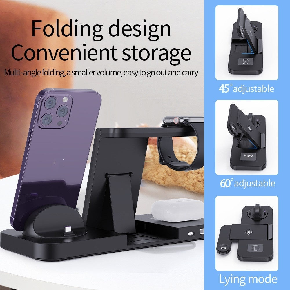3-in-1 Wireless Charger für Handy, Kopfhörer & Uhr – Bild 10 | LuxeStyle
