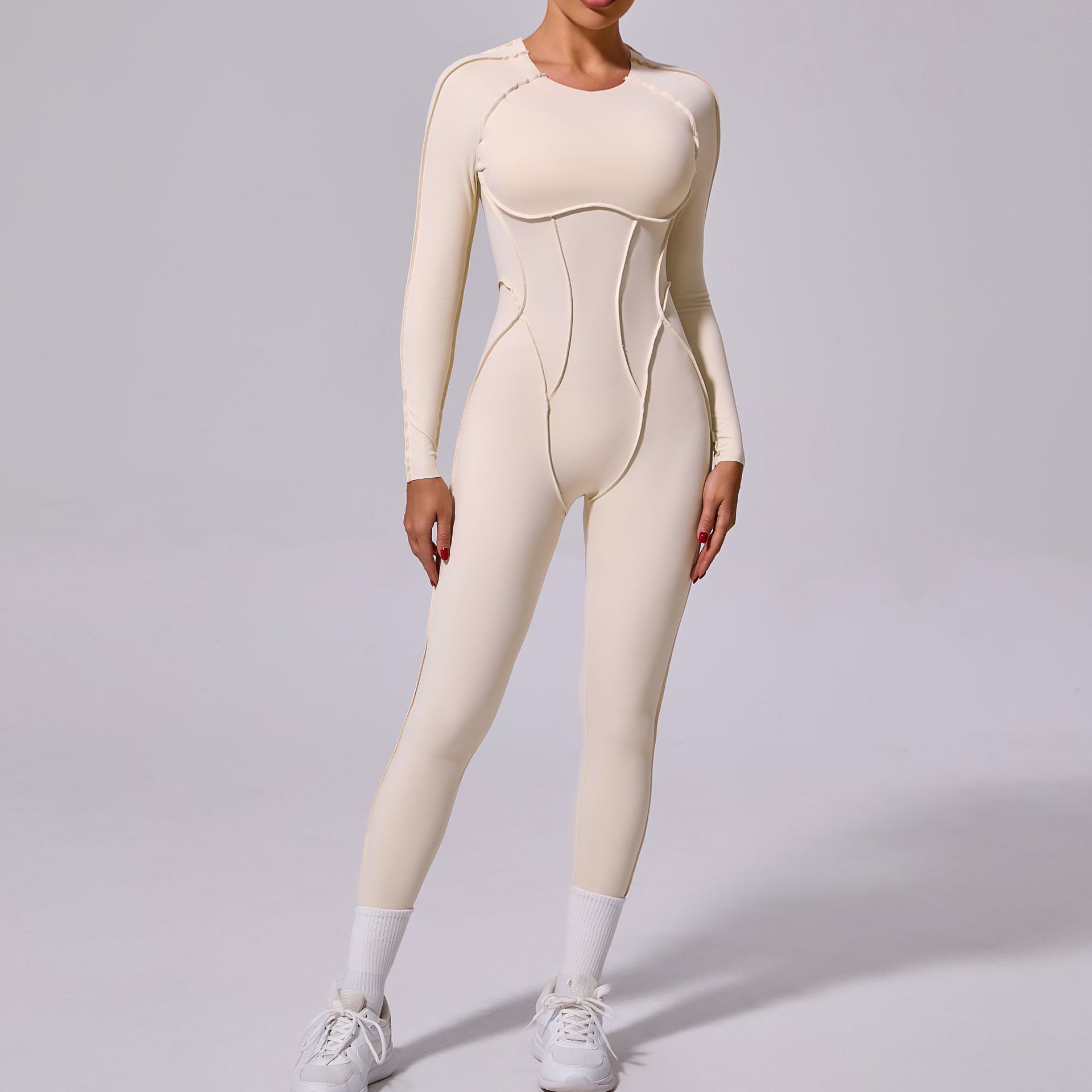 Rückenfreier Yoga-Jumpsuit für Damen
