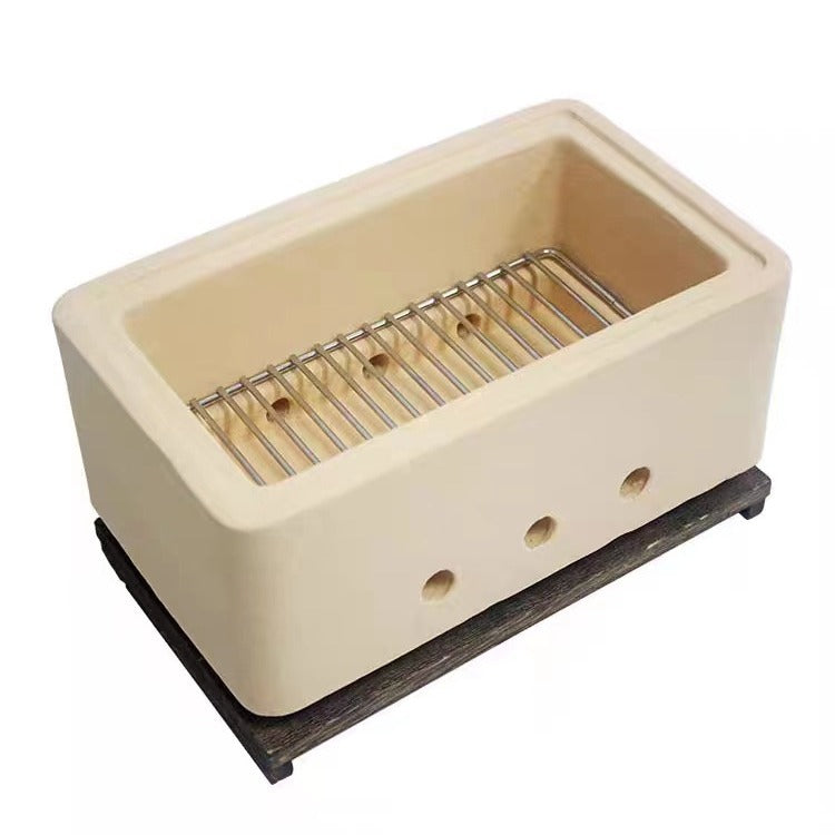 Portabler Holzkohle-Grill
