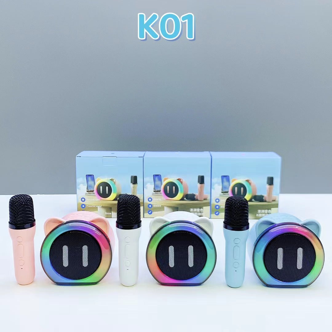 Karaoke Bluetooth Lautsprecher mit Mikrofon