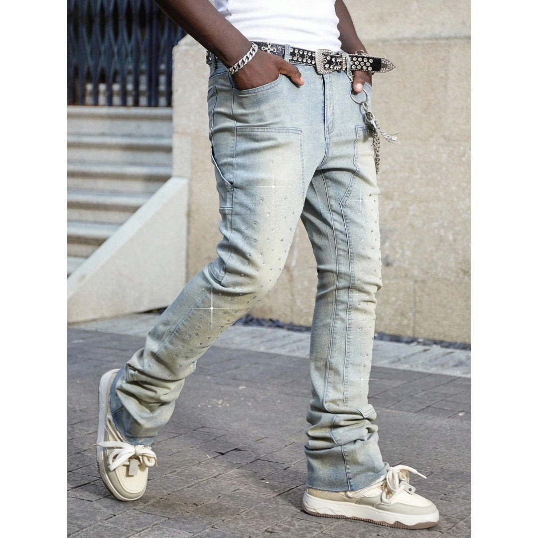 Stretch-Hosen für Herren, schmal geschnitten