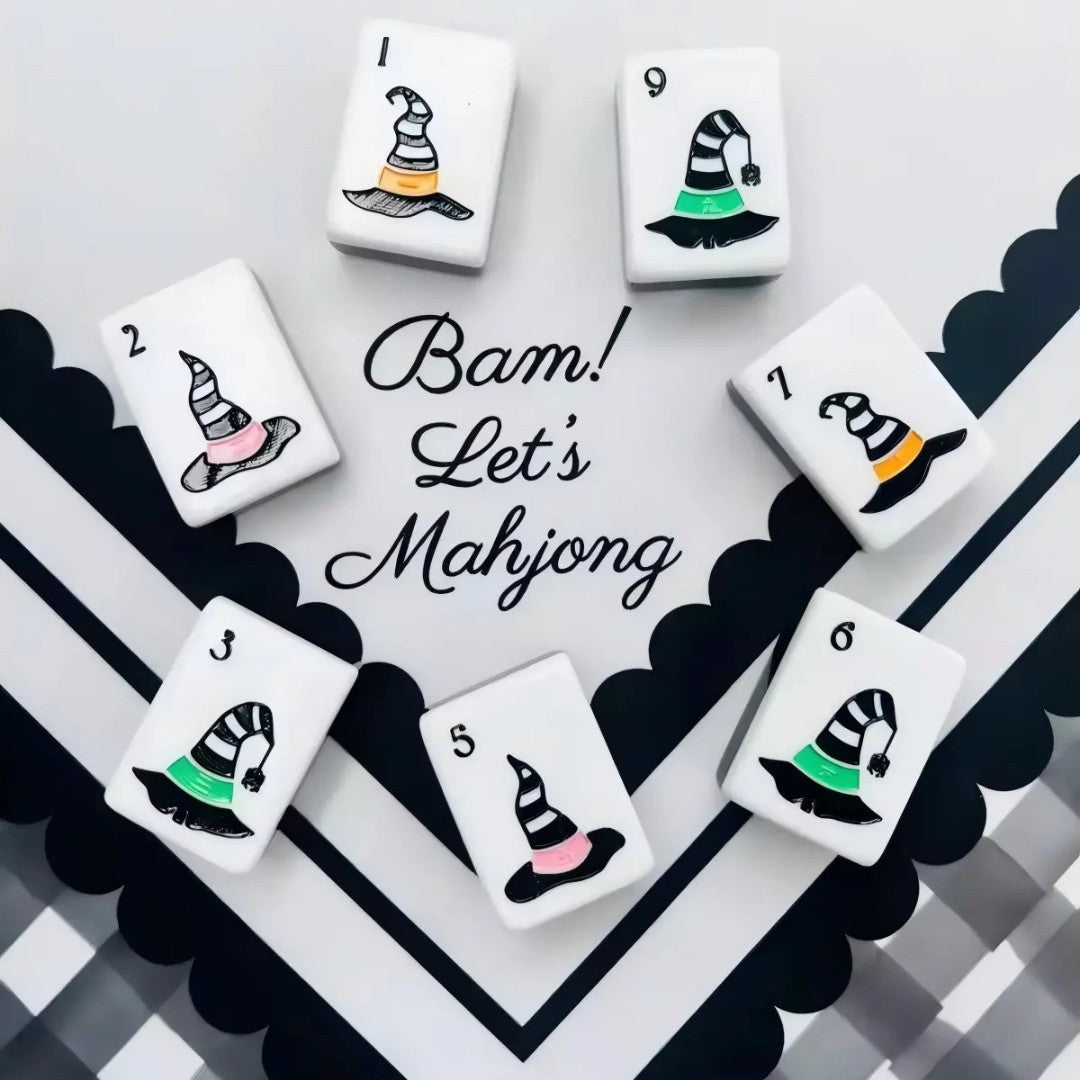 Mahjong-Spielset aus Acryl