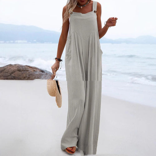 Ärmelloser Jumpsuit im Ethno-Stil – Ansicht 2