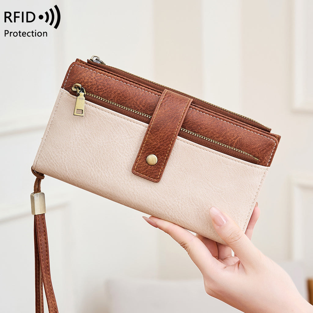 Anti-Magnetische Damen-Trifold-Card-Tasche – Bild 2 | LuxeStyle