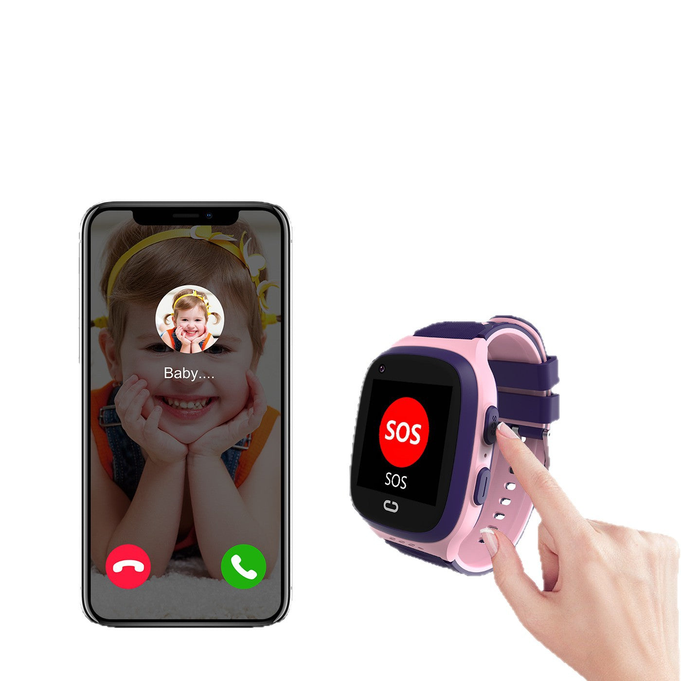 Smartwatch mit Videoanruf und Kamera