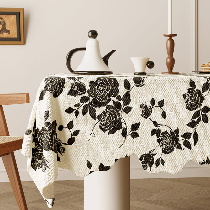 Tischtuch mit botanischem Blumenmuster – Bild 6 | LuxeStyle