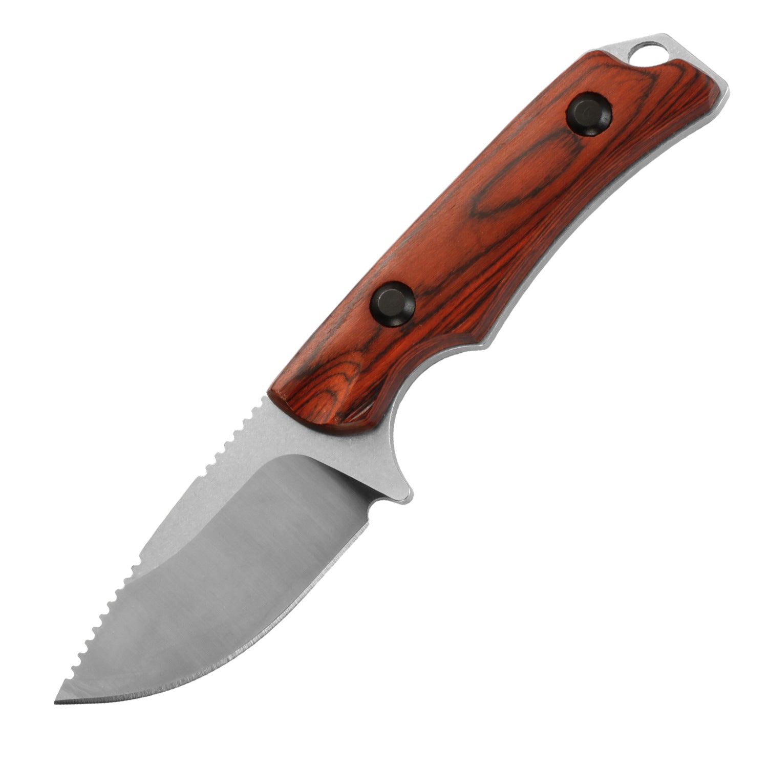 Outdoor-Taschenmesser mit Holzgriff – Ansicht 3