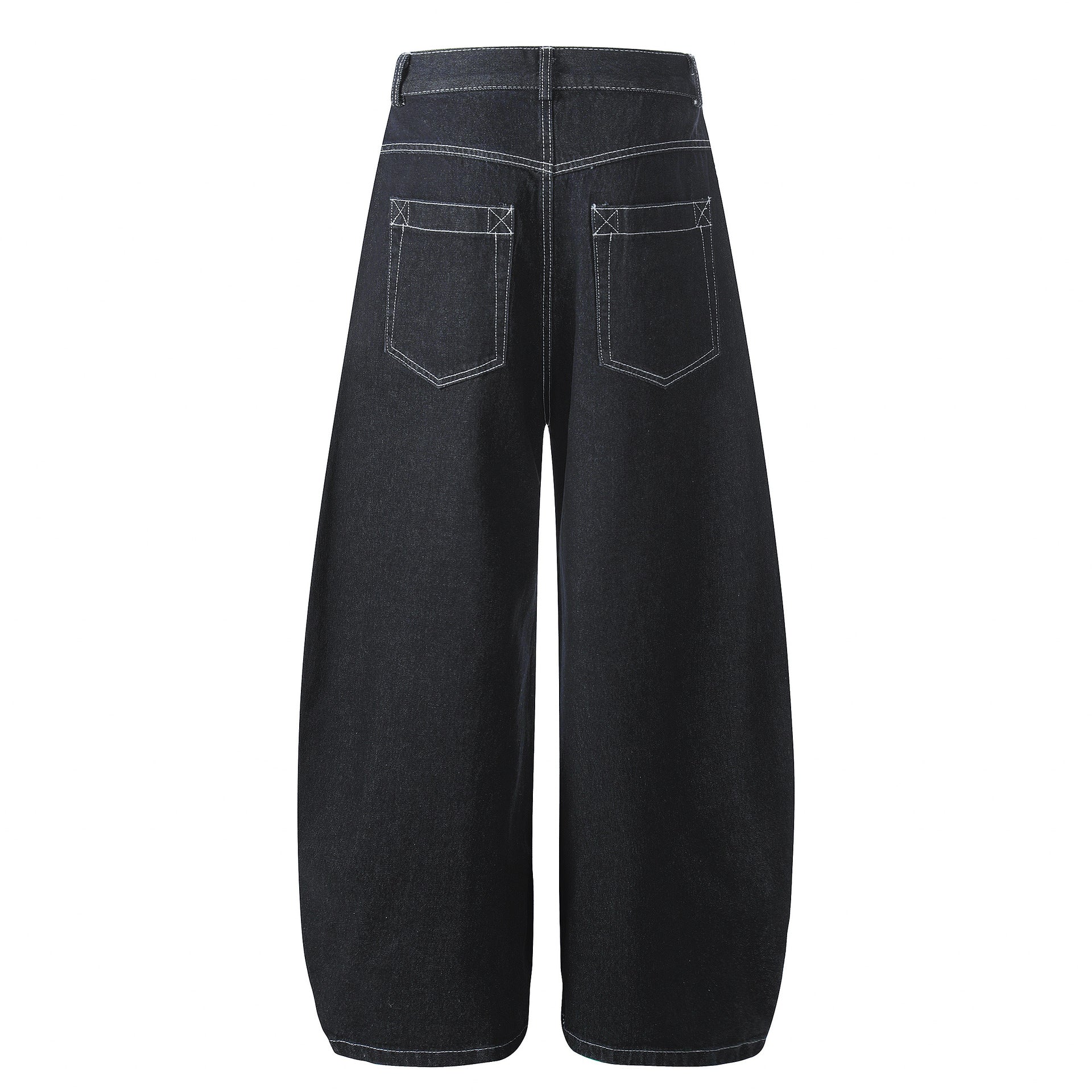 Blauer Denim-Hosen für Damen