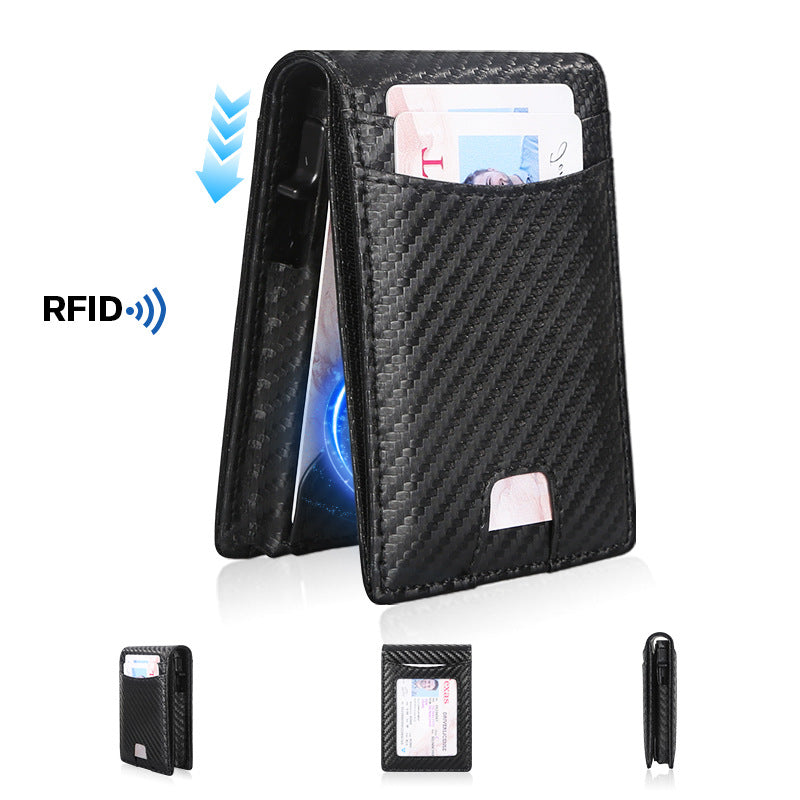 Multifunktionaler Metall-Kartenhalter mit RFID-Schutz