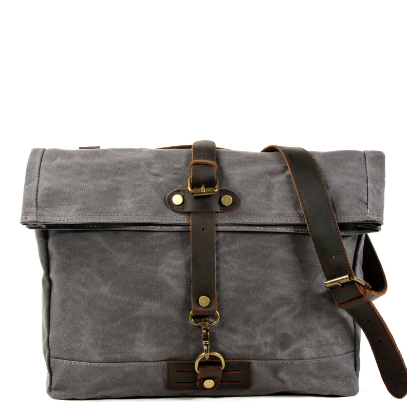 Herren Canvas Umhängetasche – Bild 3 | LuxeStyle