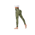 Vier Jahreszeiten Yoga-Pants mit Print