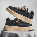 Rutschfeste Freizeit-Sneaker mit Plateau – Bild 6 | LuxeStyle