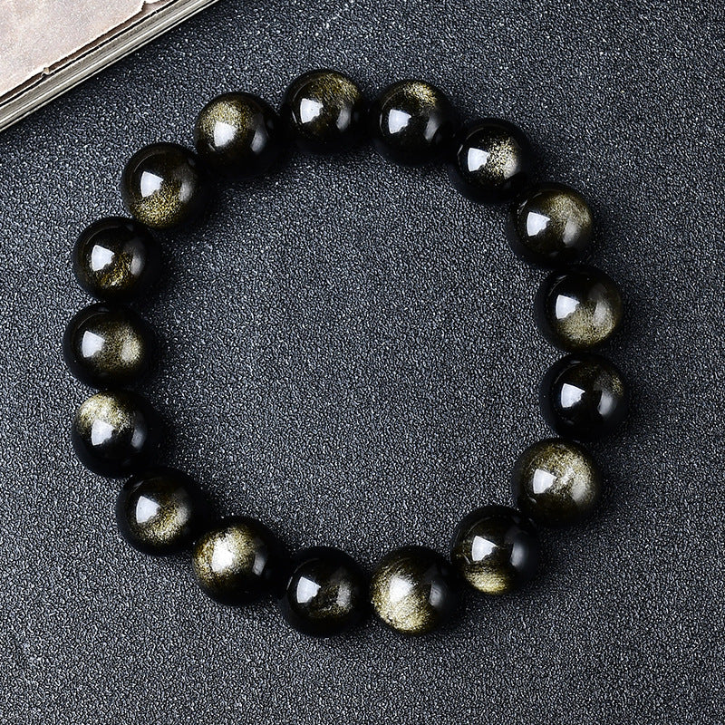 Obsidian Kristall Armband