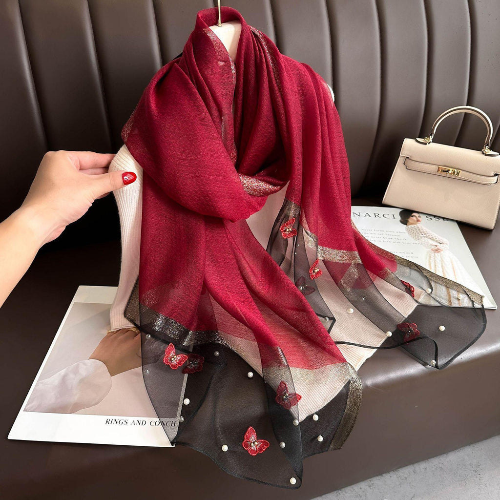 Bunter Schmetterlingssilk-Schleier – Bild 18 | LuxeStyle