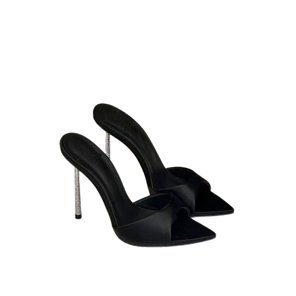 Sexy Stiletto-Sandalen mit spitzer Zehe