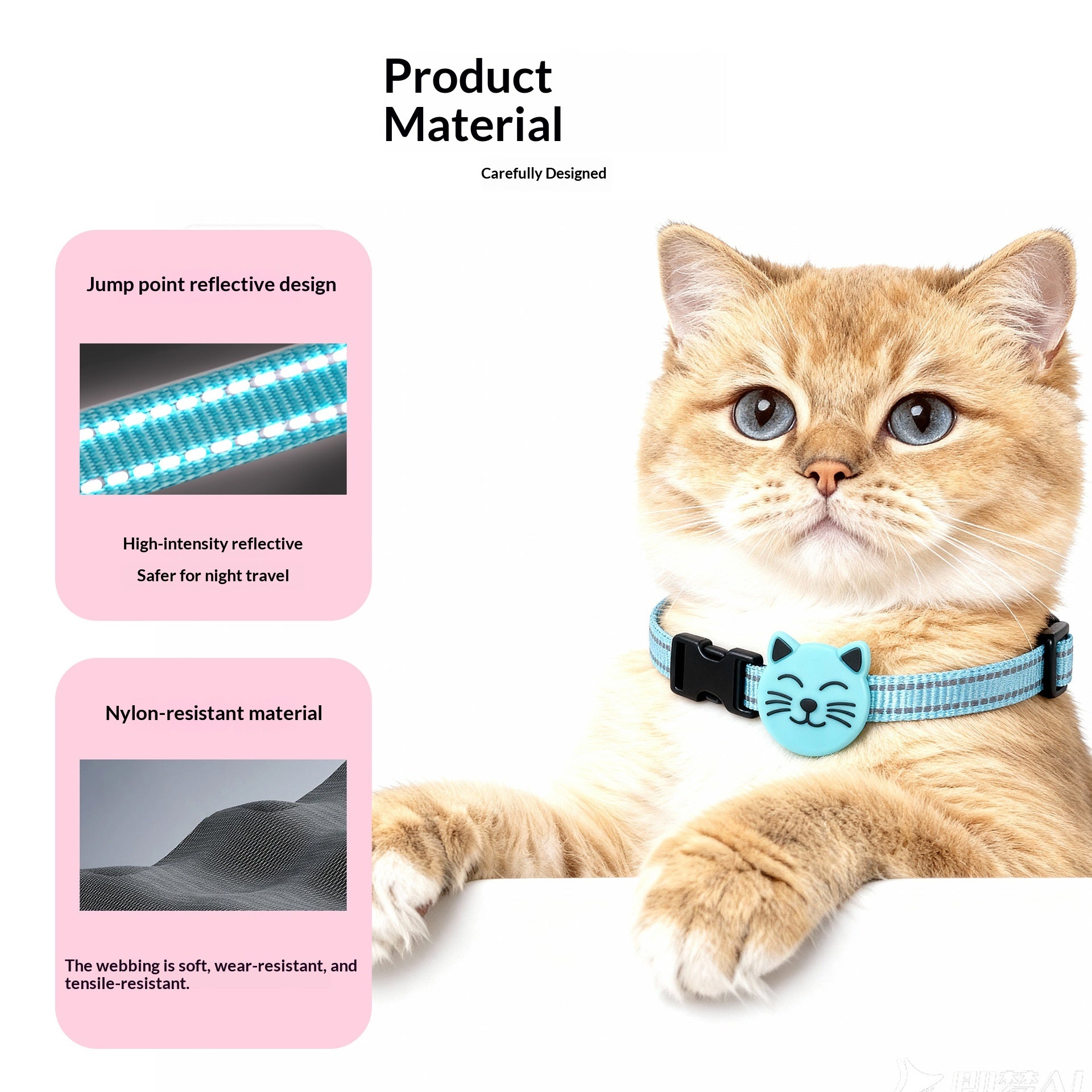 Smart GPS Tracker Halsband für Katzen