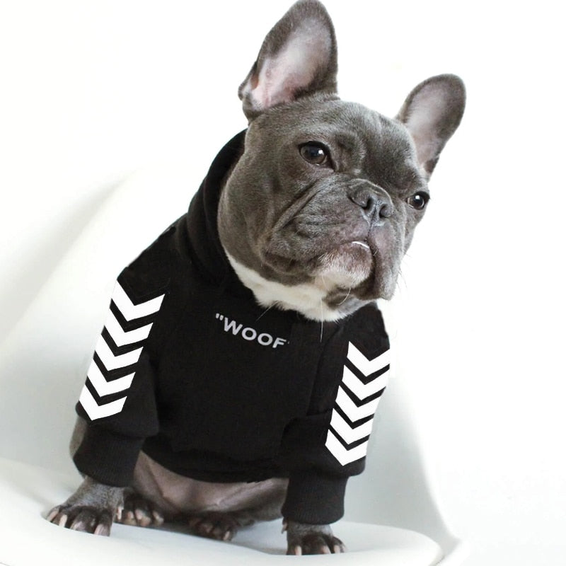Winter-Hundejacke mit Kapuze