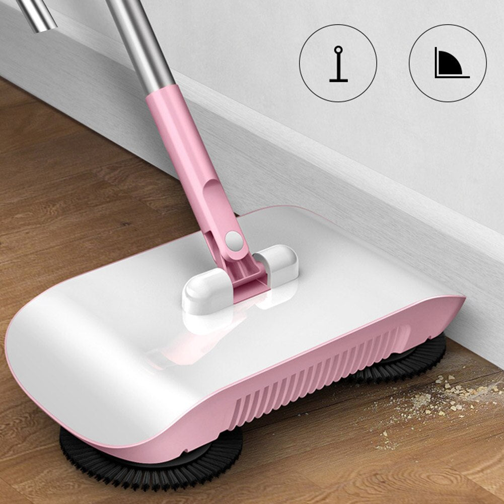 Handfeger-Kehrmaschine 3-in-1