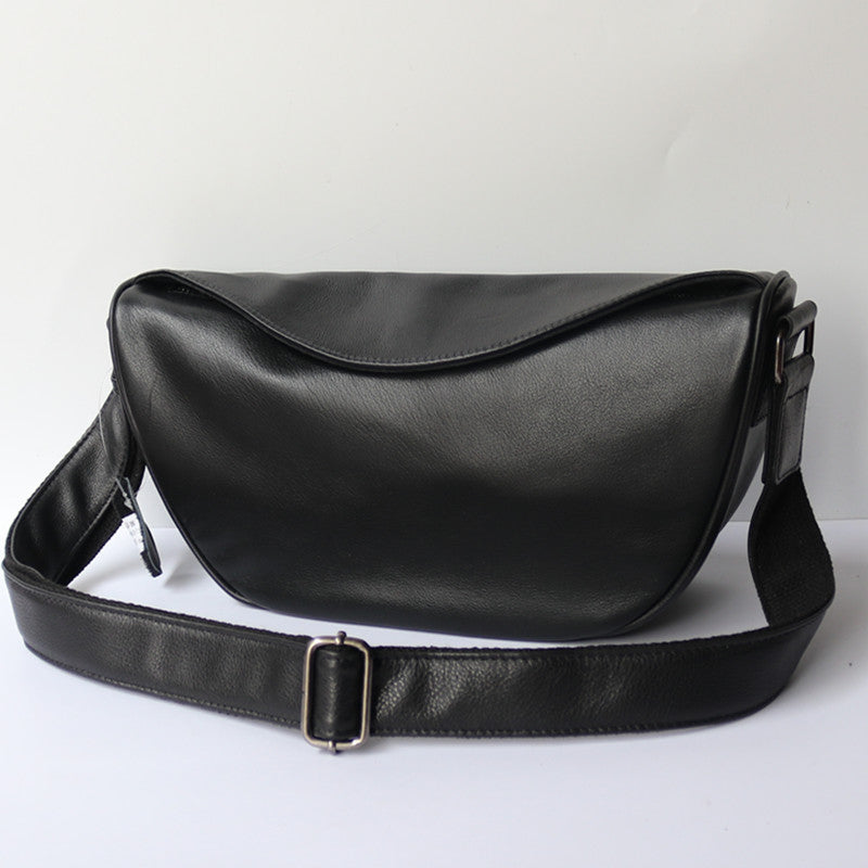 Grosses Soft-Leder Crossbody-Umhaengetaeschli | LuxeStyle