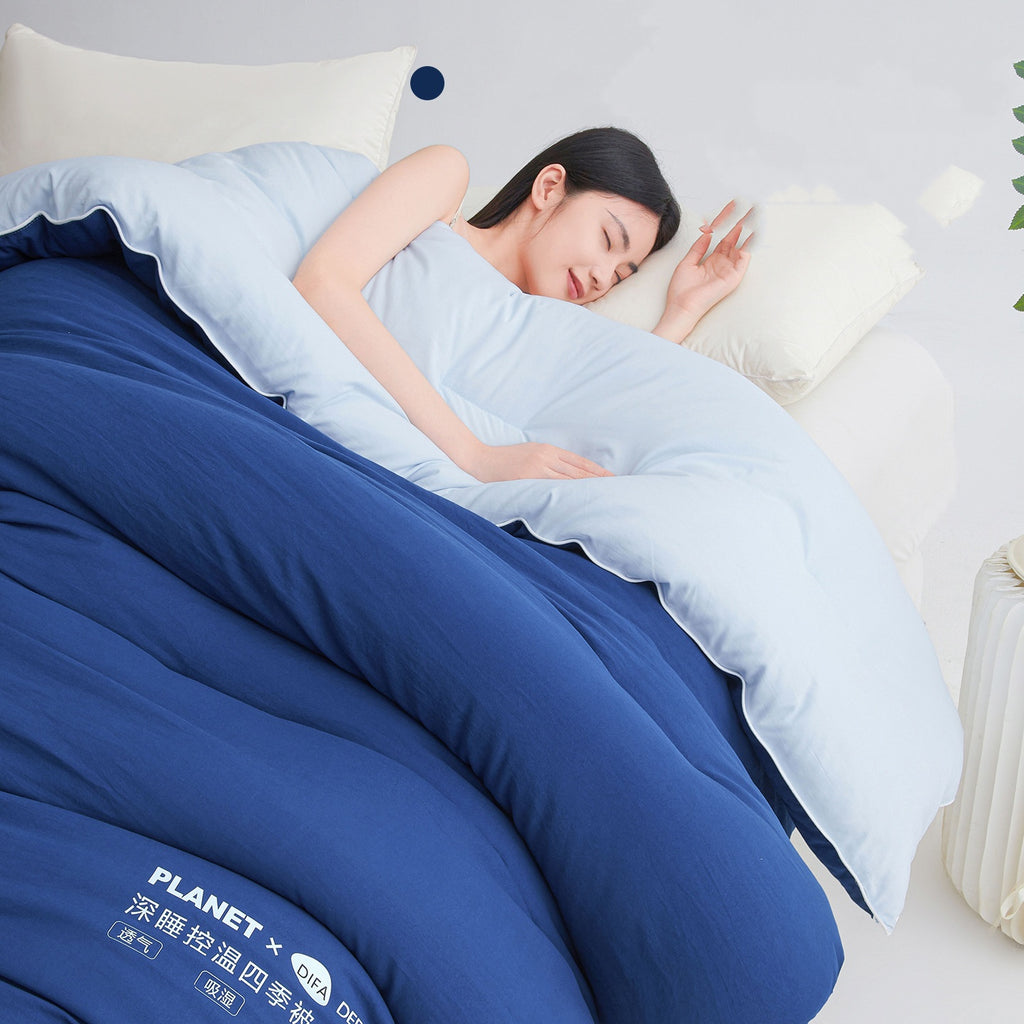 Kühlende Sommerdecke mit Klimafunktion