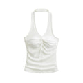 Halter-Neck V-Shirt für Damen – Bild 1 | LuxeStyle