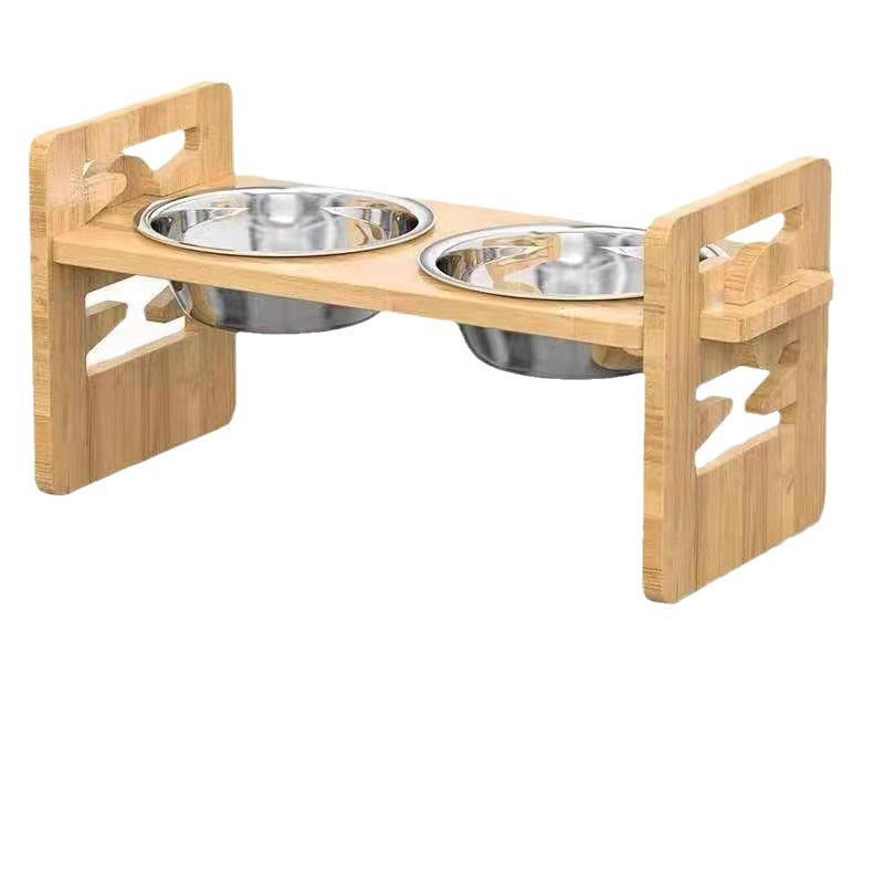 Holz Futterstation