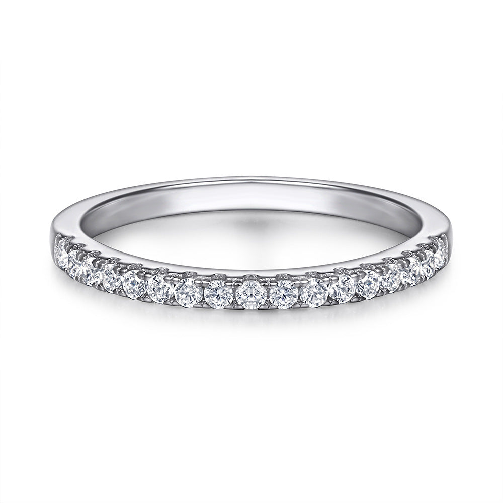 Sterling Silber Zirkon Ring Set – Bild 2 | LuxeStyle