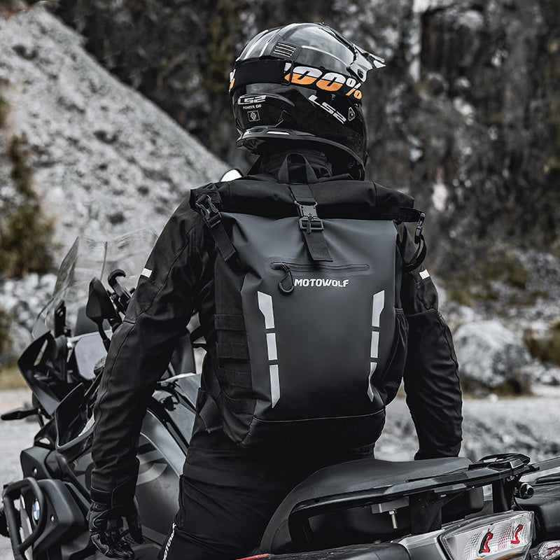 Motorrad Outdoor Rucksack, wasserdicht, 20L – Bild 2 | LuxeStyle