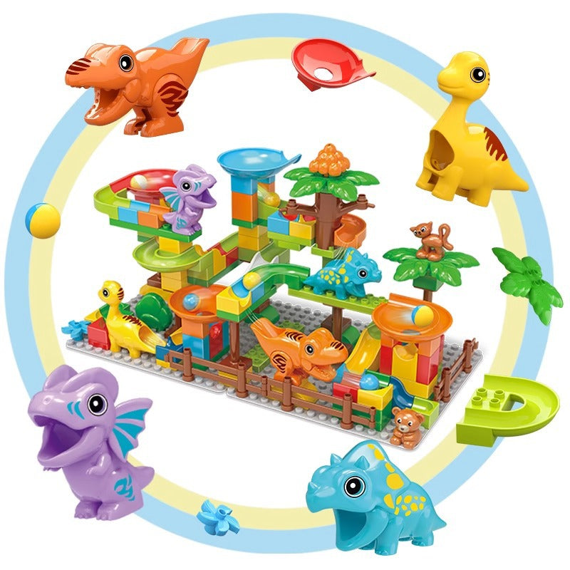 Dinosaurier-Rutschbahn Bausteine – Bild 3 | LuxeStyle