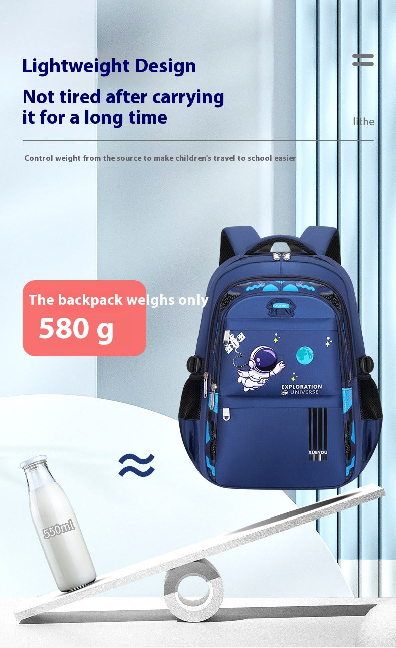 Spaceman Schulrucksack Oxford-Stoff