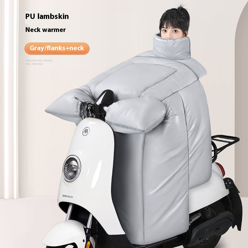 Regendichter Windschutz für E-Scooter & Töffli