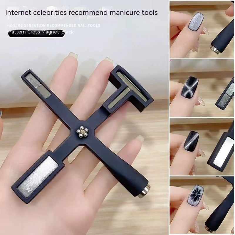 Kreuzförmiger Magnet für Cat-Eye-Nagellack – Bild 5 | LuxeStyle