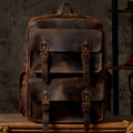 Retro Reiserucksack aus Crazy Horse Leder – Bild 1 | LuxeStyle