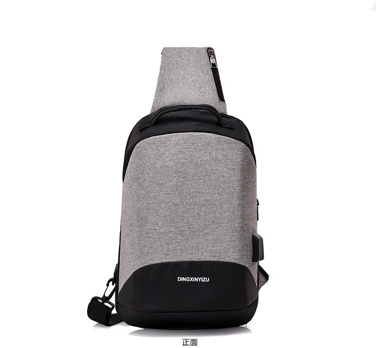 Schultertasche aus Oxford-Stoff – 8 Zoll | LuxeStyle