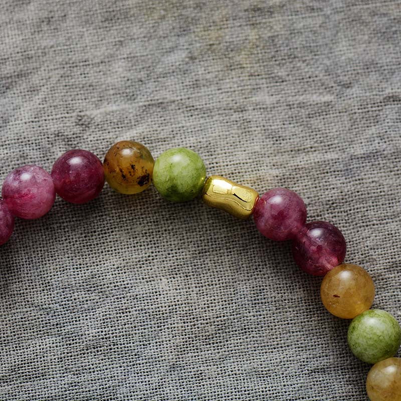 Amethyst Turmalin Kristall Armband – Bild 4 | LuxeStyle