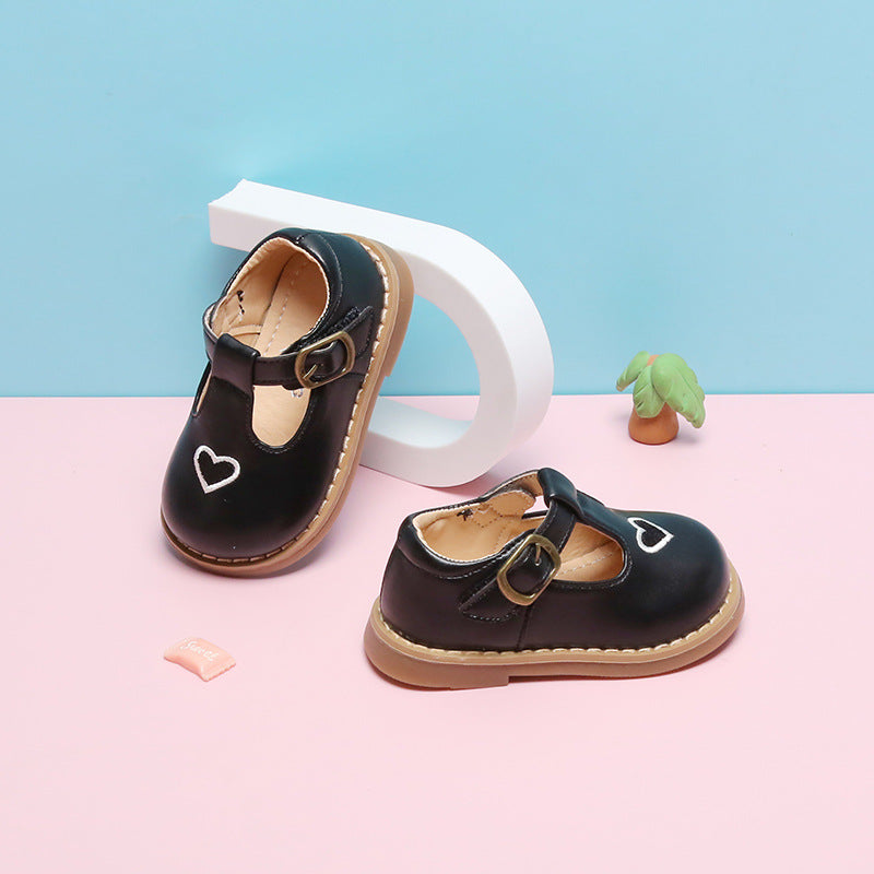 Mädchen Leder Lauflernschuhe «Princess» – Bild 5 | LuxeStyle