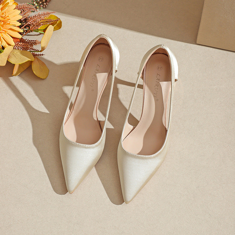 Elegante Stiletto-High Heels mit spitzer Zehe