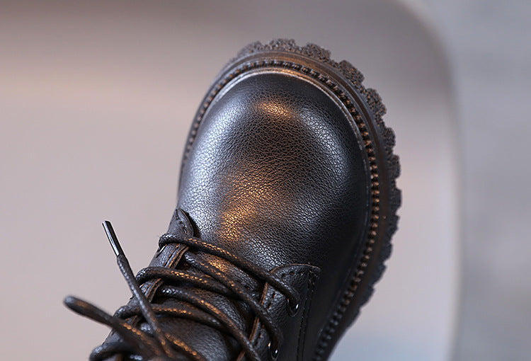 Kinder Martin Boots aus Mikrofaser-Leder – Bild 14 | LuxeStyle