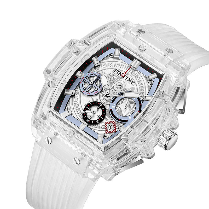 Sportliche Herrenuhr im schlichten Design – Bild 4 | LuxeStyle