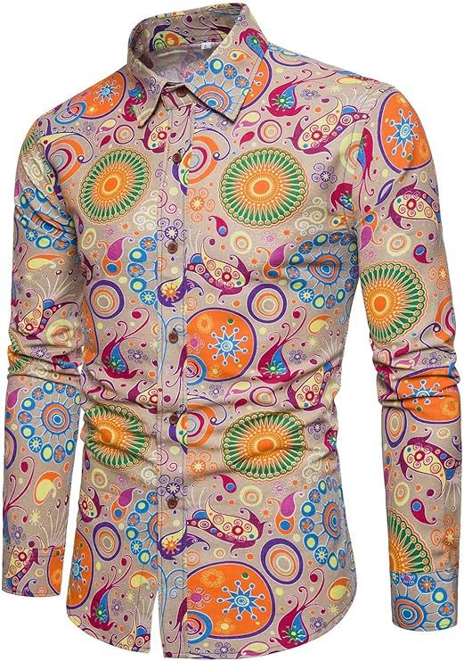 Herren Langarmhemd "Beach Floral" – Bild 8 | LuxeStyle