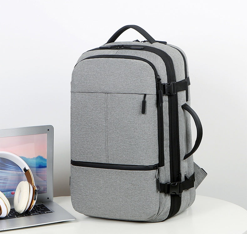 Wasserdichter, skalierbarer Reise-Rucksack – Bild 7 | LuxeStyle
