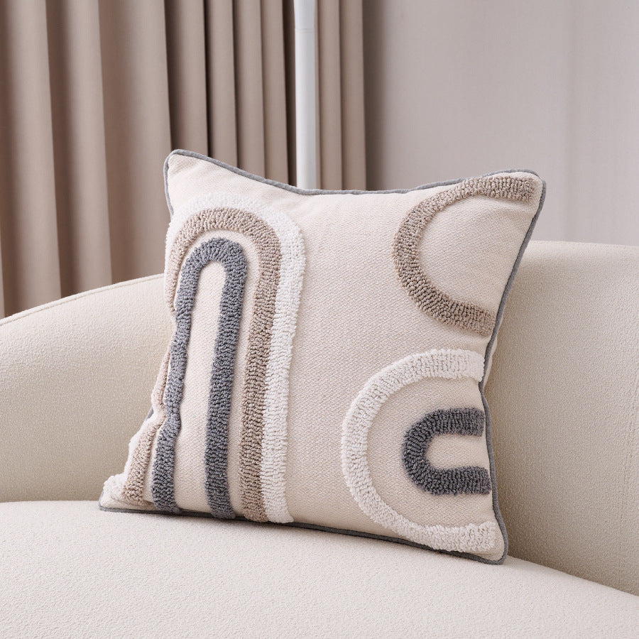 Boho Kissenbezug Baumwolle Leinen – Bild 9 | LuxeStyle