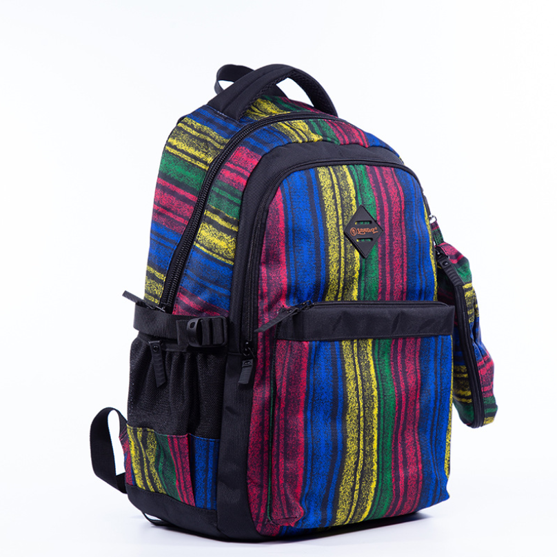 Reise-Rucksack aus PU-Leder | LuxeStyle