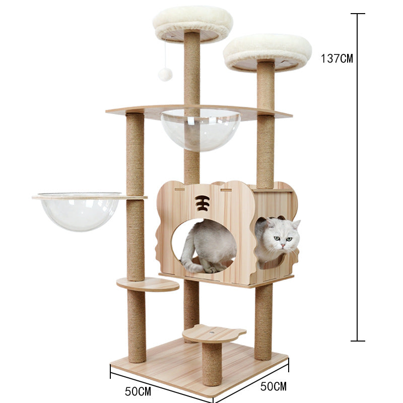 Katzen-Kratzbaum «Space Capsule»